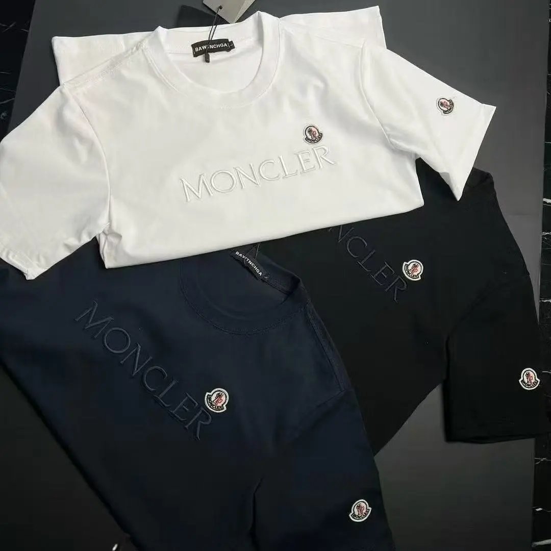 Burberry T-Shirts Short-Sleeve Equestrian Knight Graphic — Moncler-6