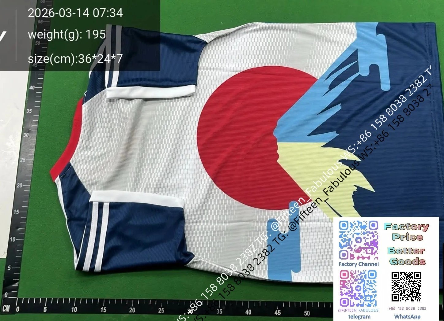 Adidas Japan National Team Samurai Graphic Jersey White / Black - 27