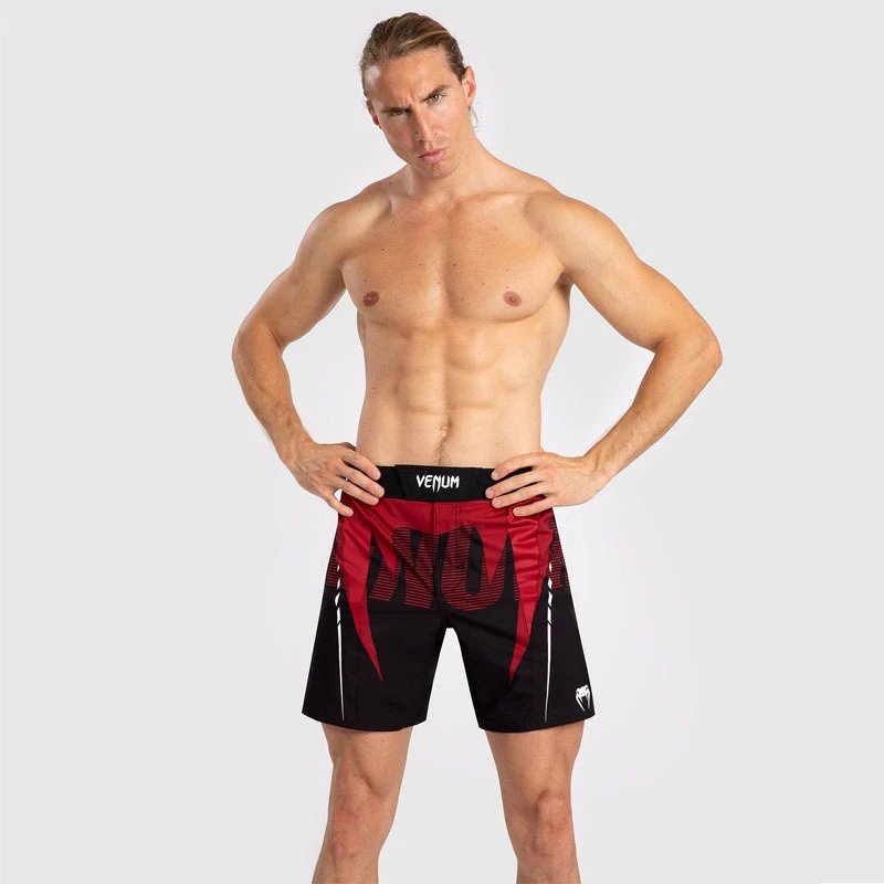 Venum T-Shirts Short-Sleeve UFC Fight Shirt — 34-Red shorts