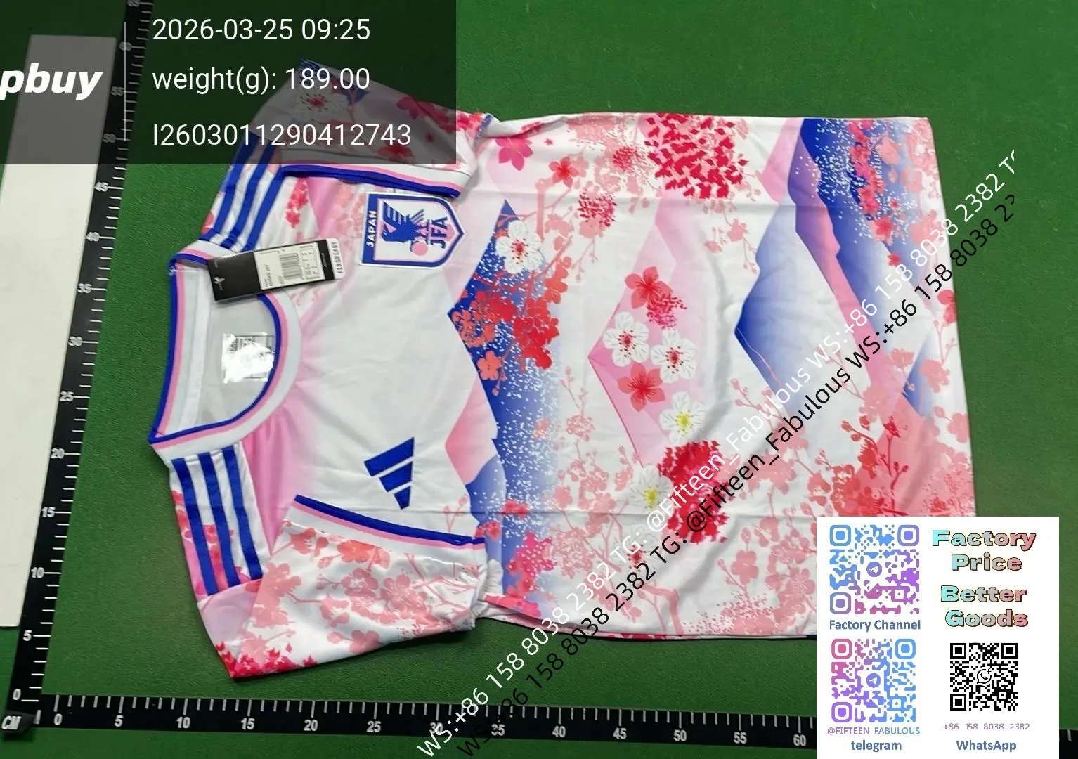 Adidas Japan National Team Samurai Graphic Jersey White / Black - 24