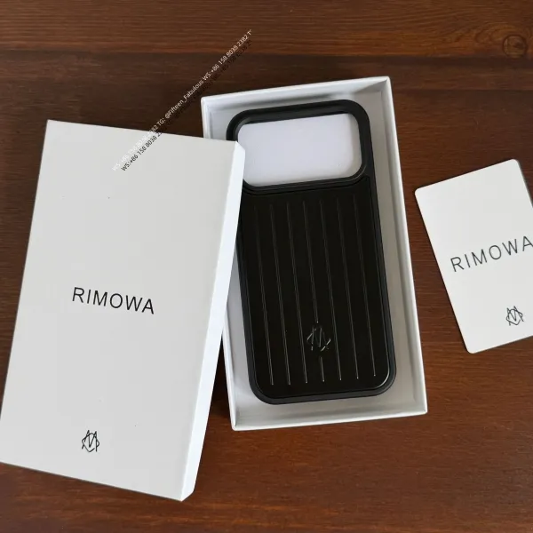 Rimowa Phone Case Black Phone-Case Phone Accessories - 1