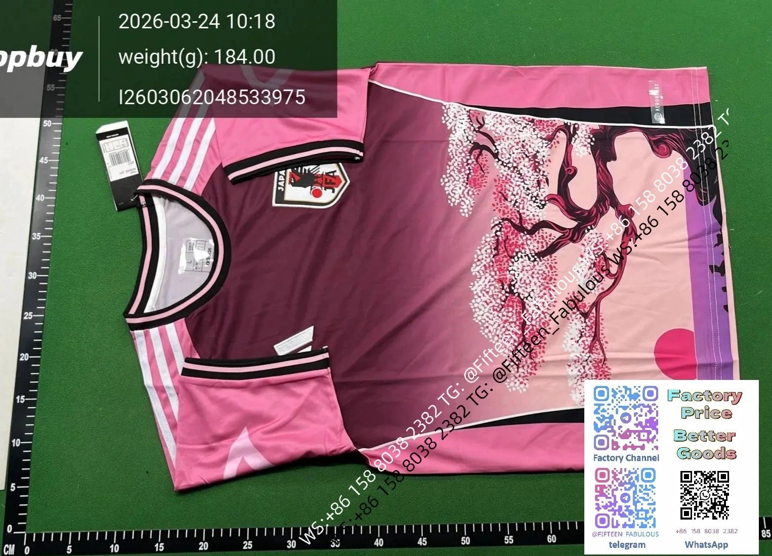 Adidas Japan National Team Samurai Graphic Jersey White / Black - 22