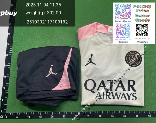 Real Madrid x Adidas Training Kit White Purple Black Jersey and Shorts Set - 24