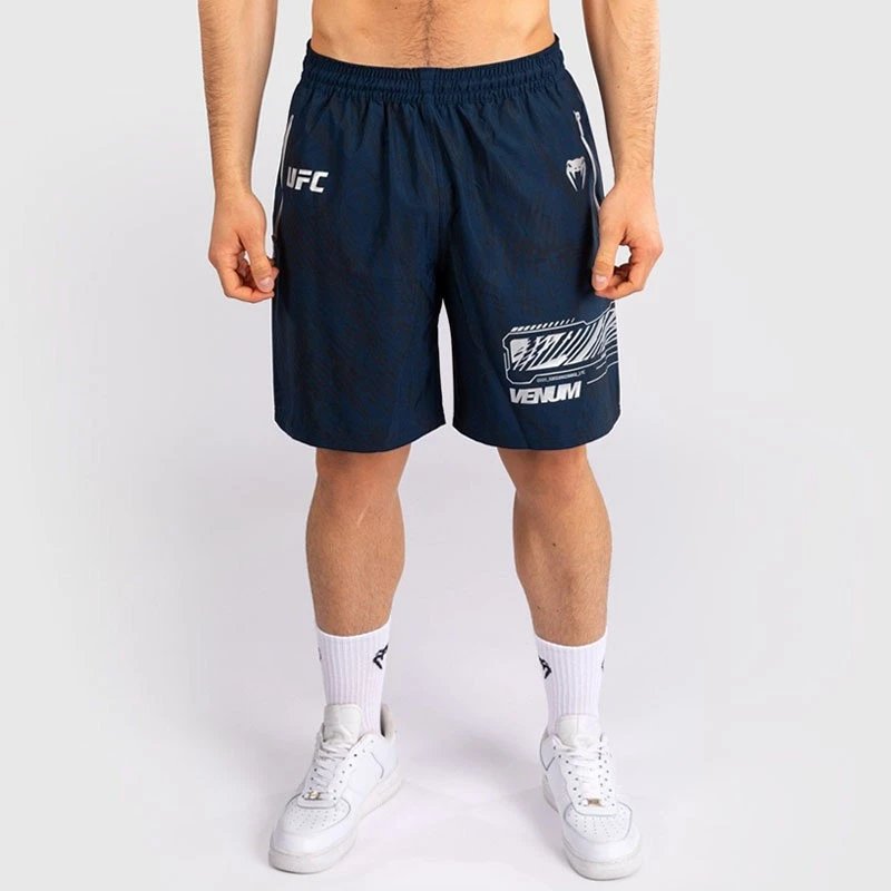 Venum T-Shirts Short-Sleeve UFC Fight Shirt — 39-Ocean Blue Shorts