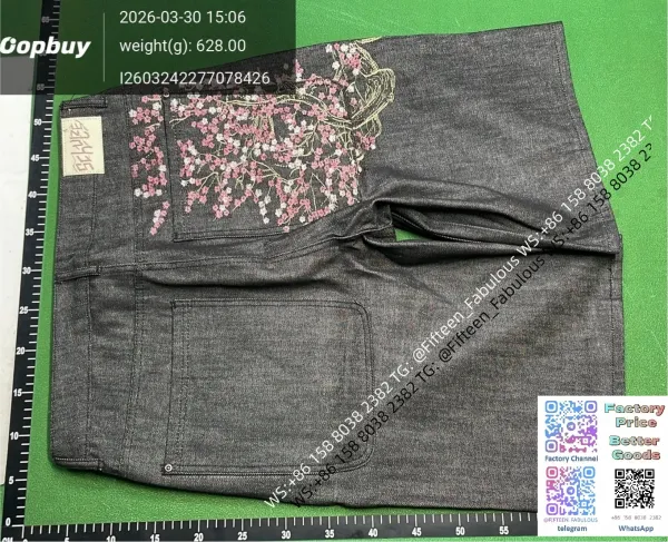 Design Cherry Blossom Print Hooded Jacket White Outerwear - 29