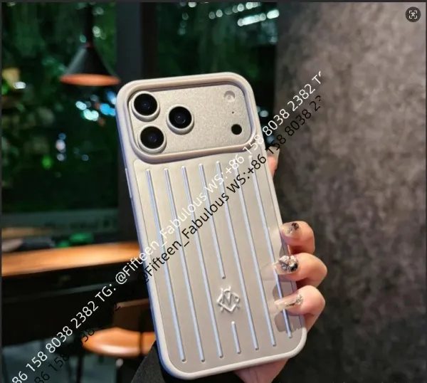 Fifteen_Fabulous Aluminum Stripe Phone Case Silver - 1