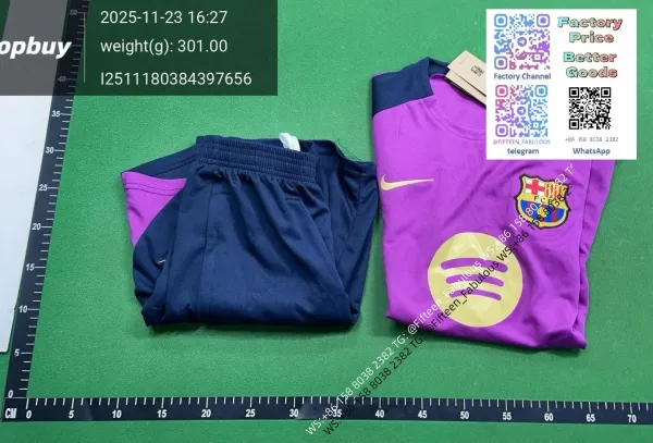 Real Madrid x Adidas Training Kit White Purple Black Jersey and Shorts Set - 11