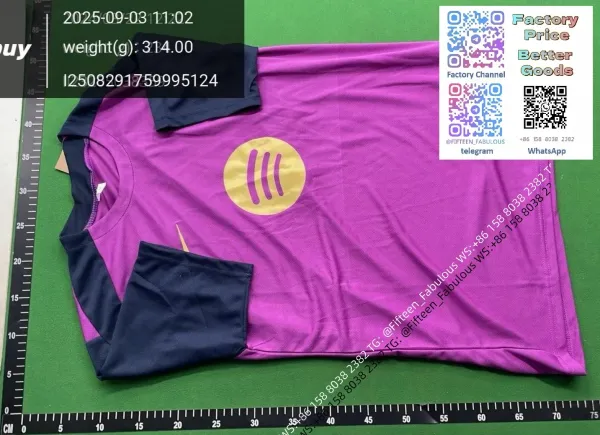 Real Madrid x Adidas Training Kit White Purple Black Jersey and Shorts Set - 39