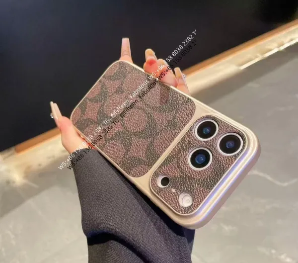 Coach Phone Case with Signature C Print in Multicolor - 1