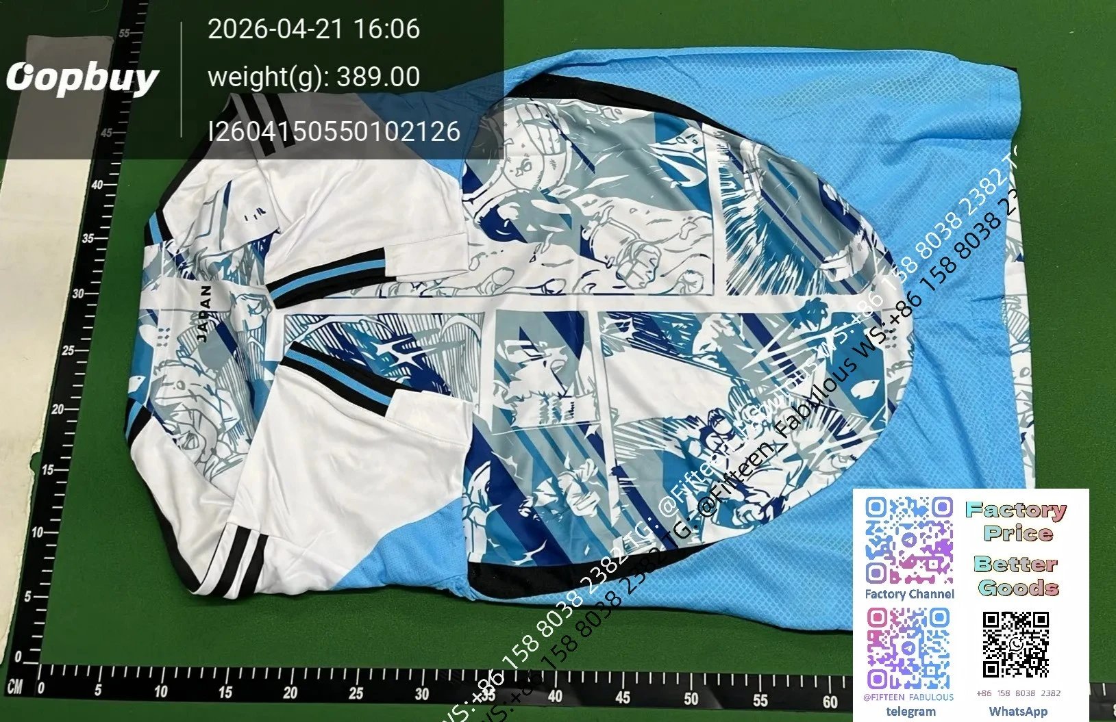 Adidas Japan National Team Samurai Graphic Jersey White / Black - 9