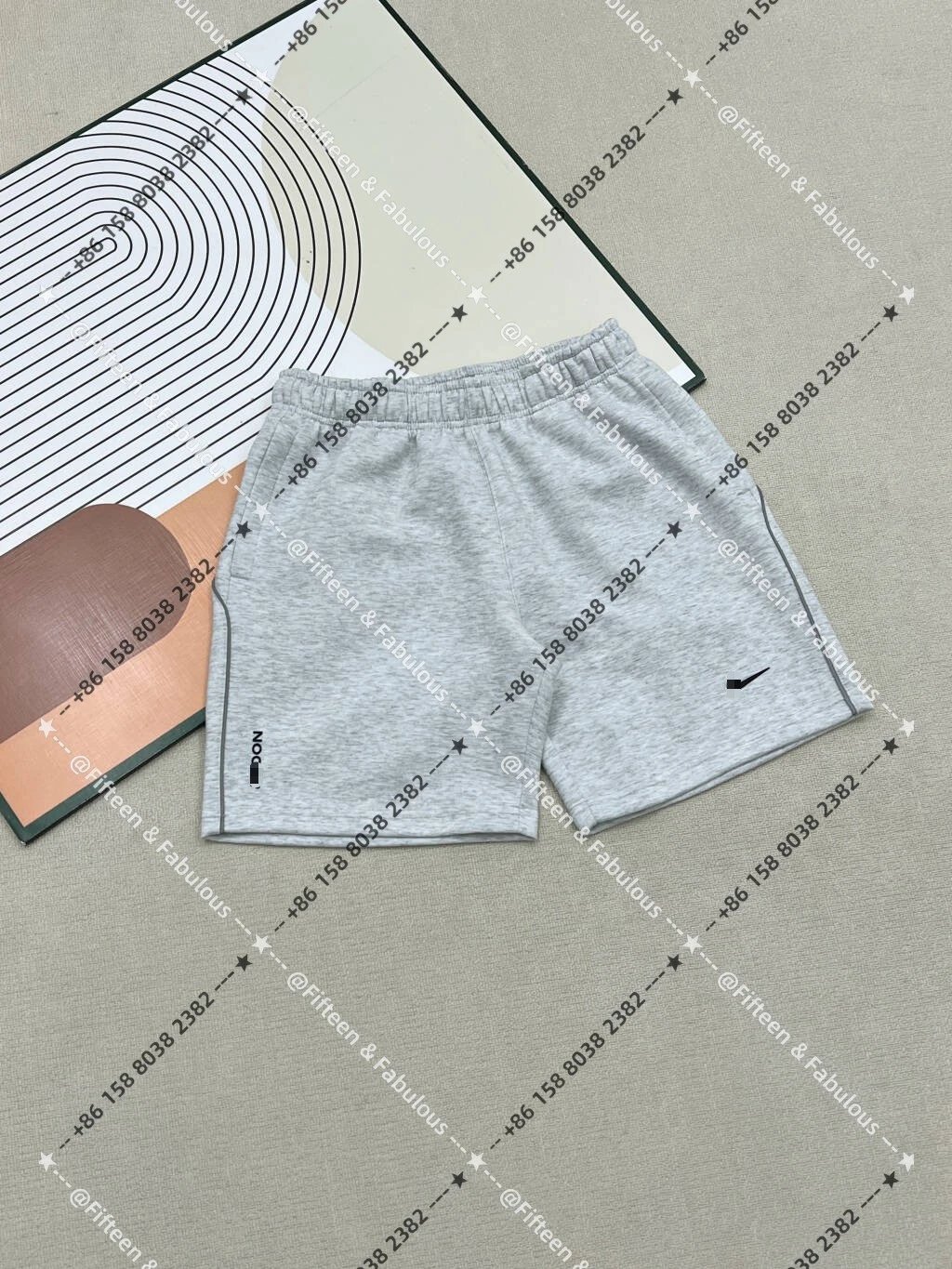 22-25ss light gray shorts