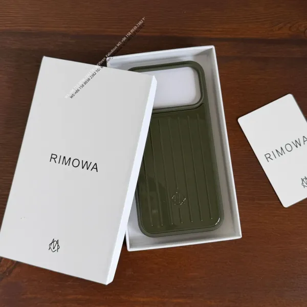 Rimowa Phone Case Olive Green Phone-Case Phone Accessories - 1