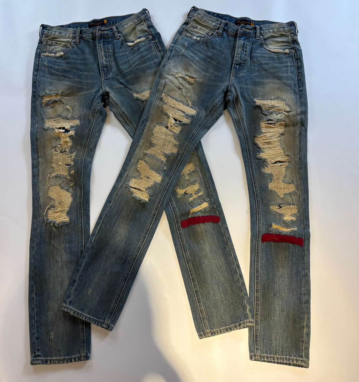Pants (the pants have been worn out overall without stains)