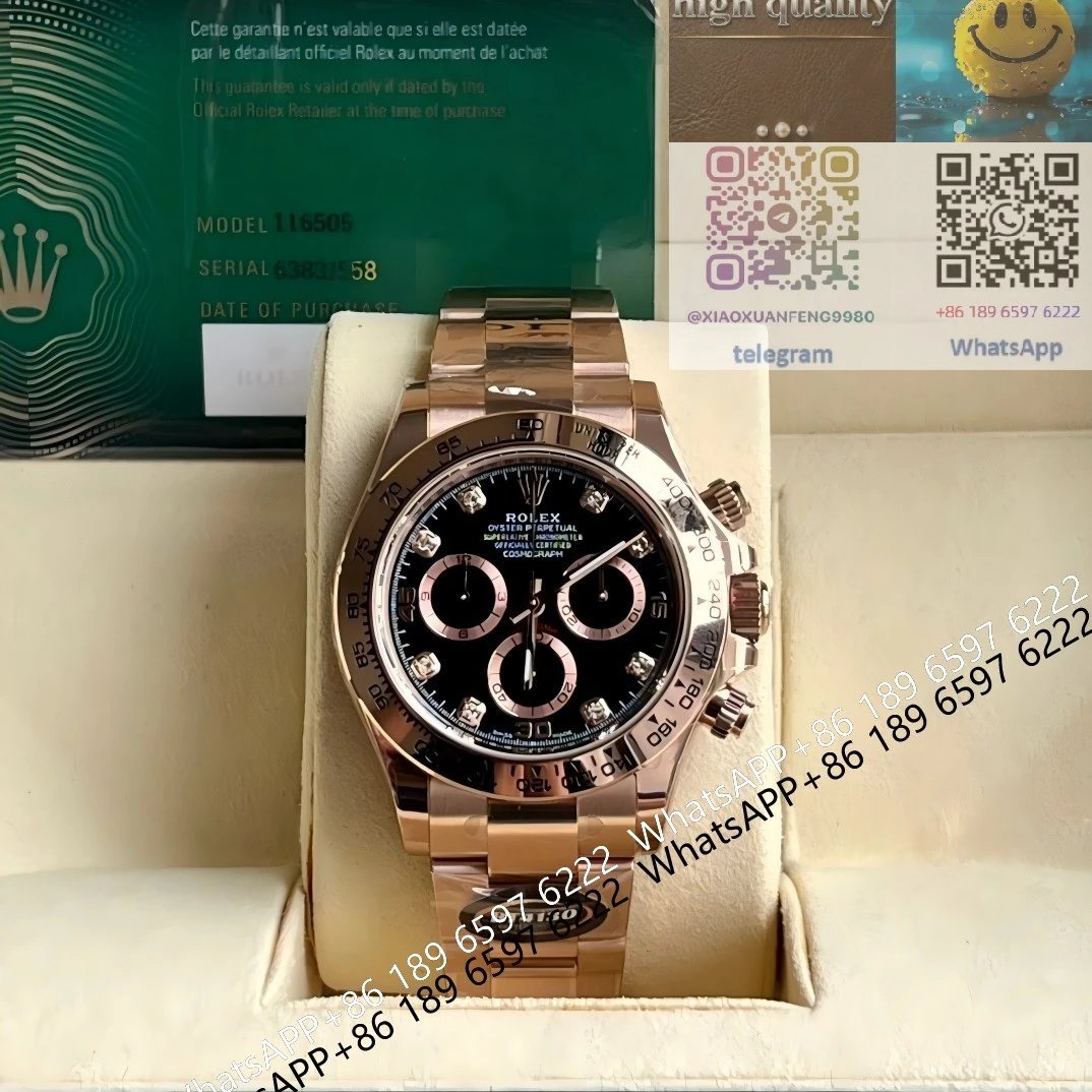 Rolex Daytona and Submariner — Rose Gold Di 2