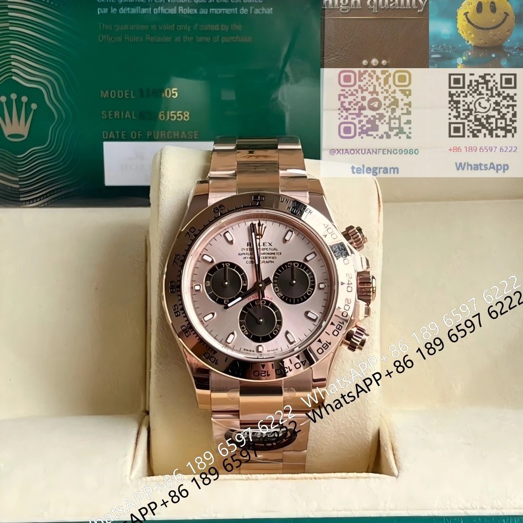 Rolex Daytona and Submariner — Rose Gold Di 4
