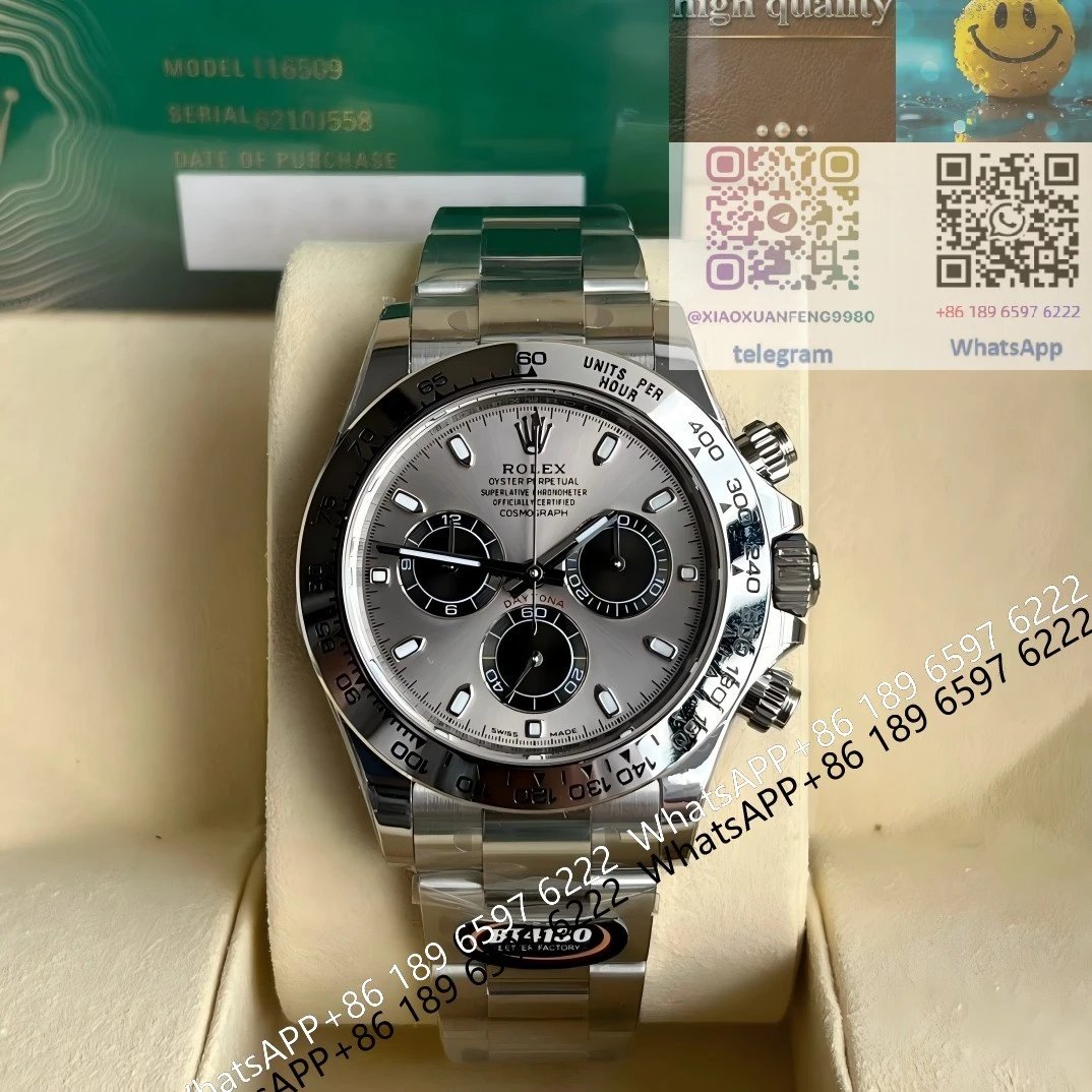 Rolex Daytona and Submariner — Platinum Cement Gray