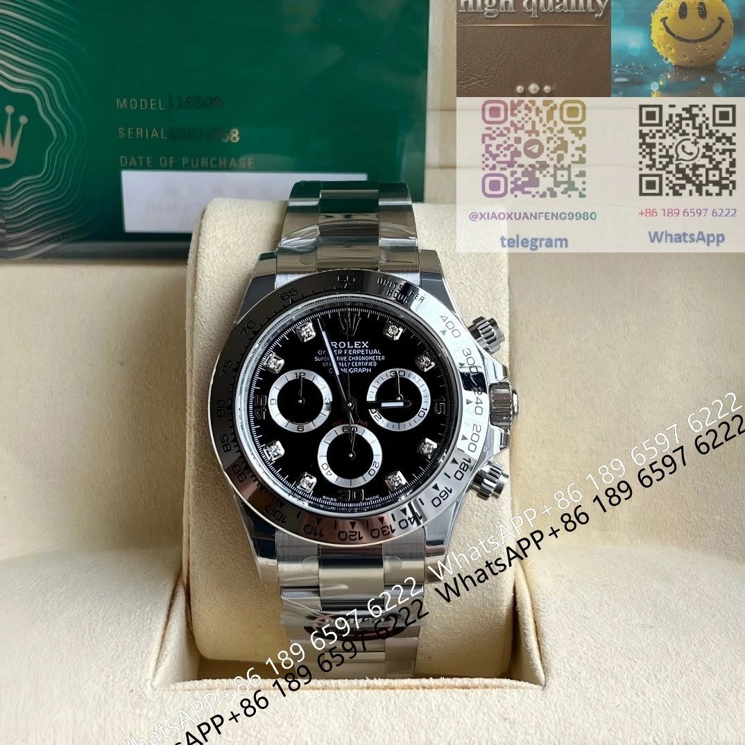 Rolex Daytona and Submariner — Platinum Black Taudi