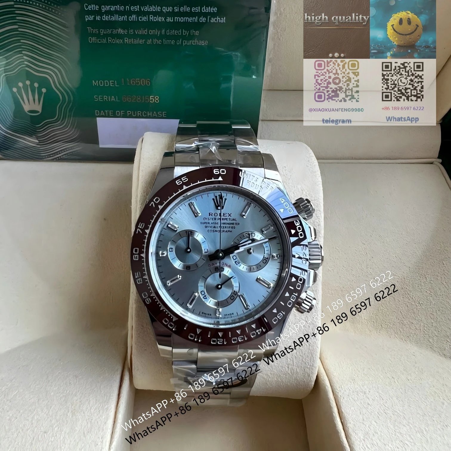 Rolex Daytona and Submariner — Ice Blue Dee