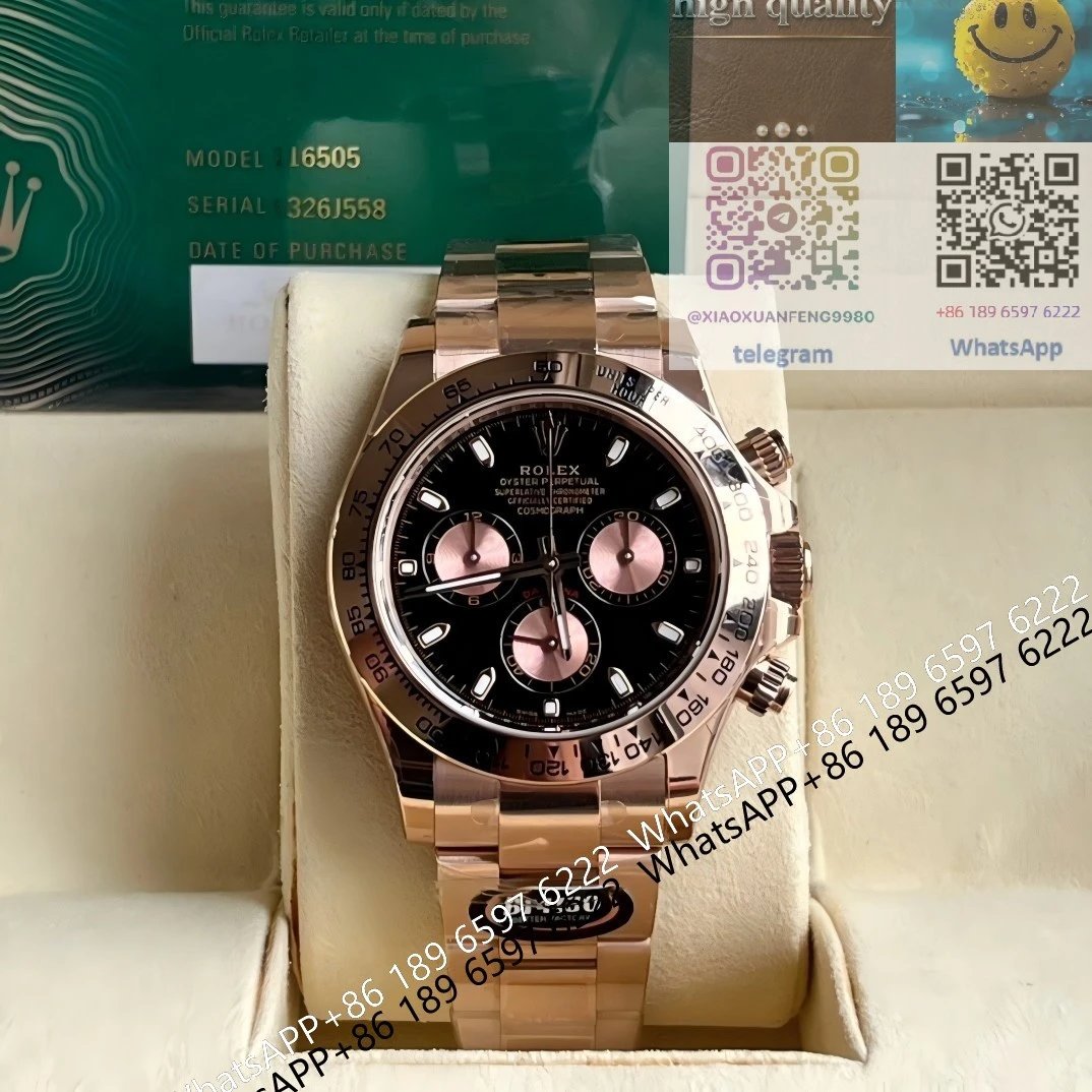 Rolex Daytona and Submariner — Rose Gold Di 1