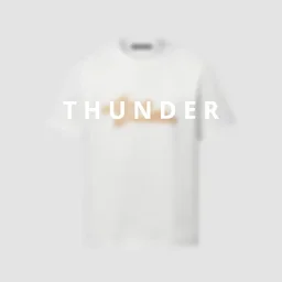 thumbnail for Raffia monogram crewneck T-shirt