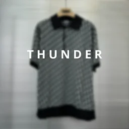 thumbnail for 满印提花翻领T恤