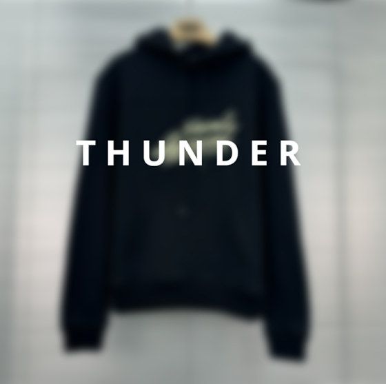 Front letter printed hooded sweatshirt/restocking