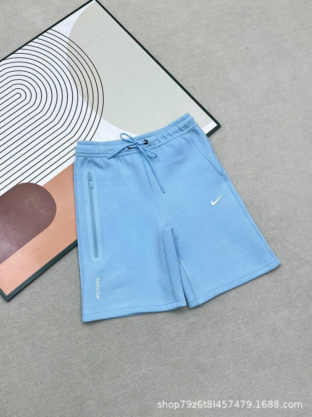 NOCTA Collab Shorts - Cream Blue