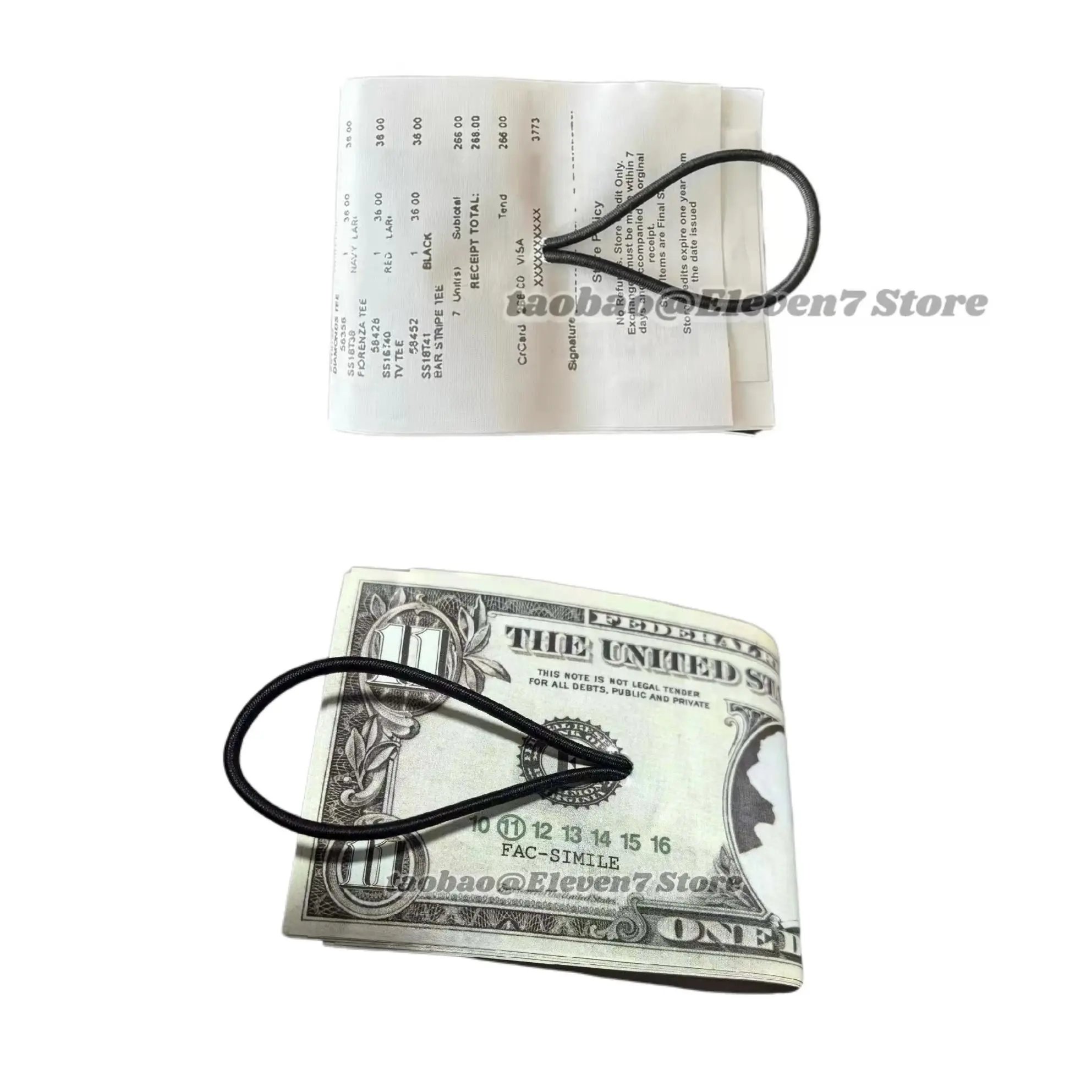 E1even7 24SS Receipt-Style Wallet