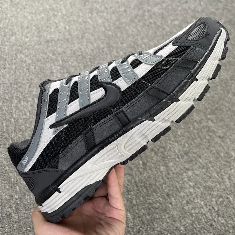 Black and White Nike Sneaker