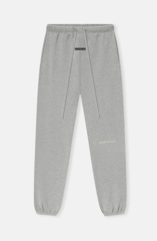 Fear of God Essentials Sweatpants Logo Heather Grey