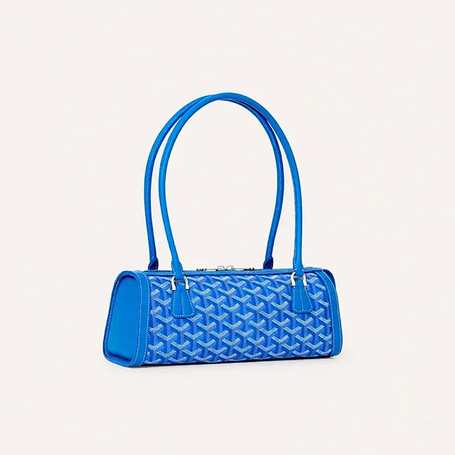 Unbranded Shoulder Bags Monogram-pattern cylindrical zip bag product detail image 15