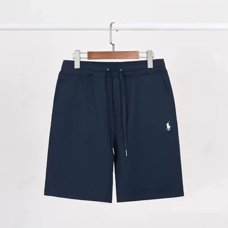 Navy White Shorts MR002