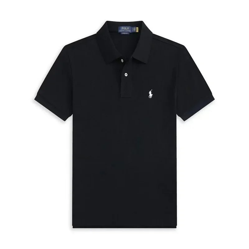 Black Polo Short Sleeve MR002