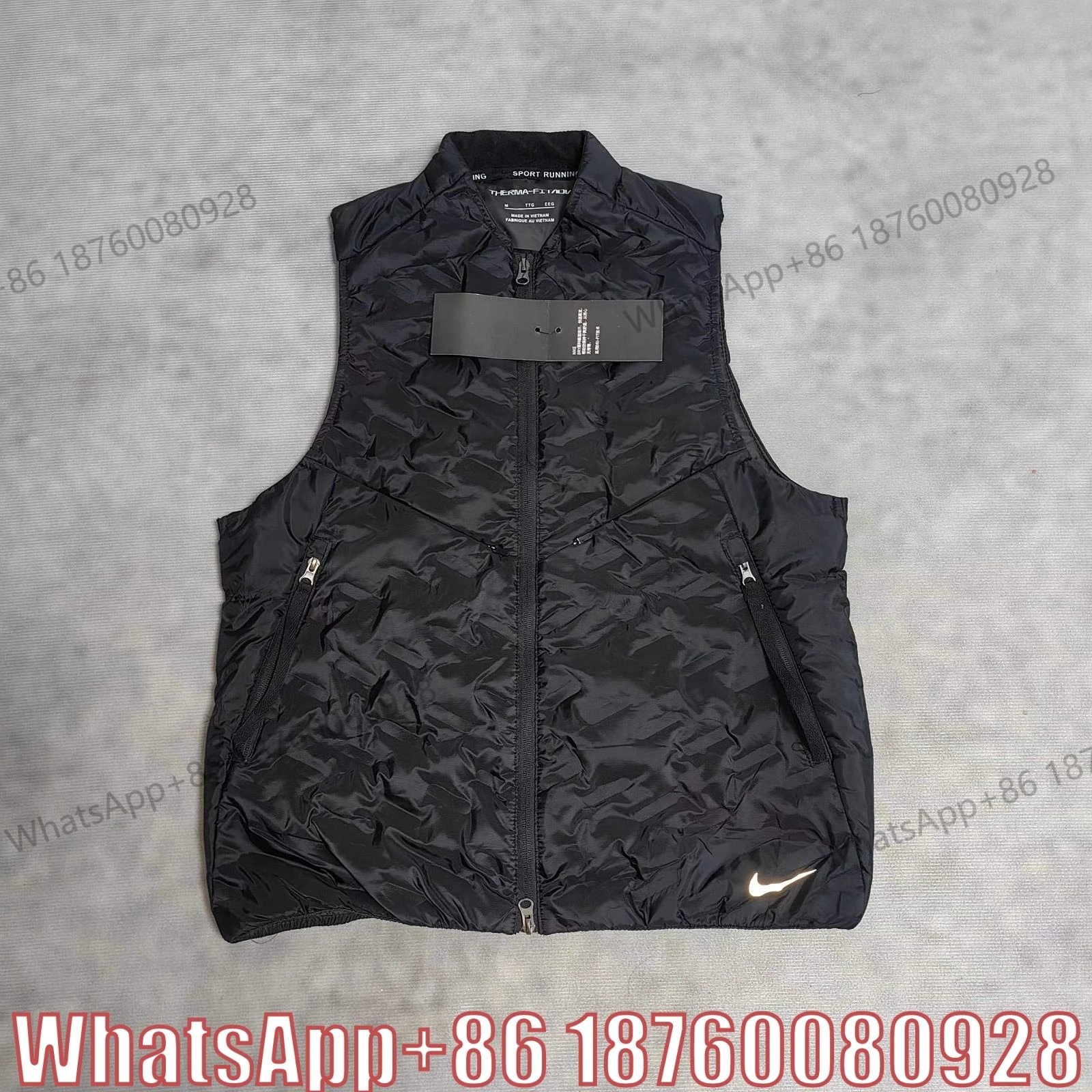 N Vest 2 - Black (Logo at Bottom)