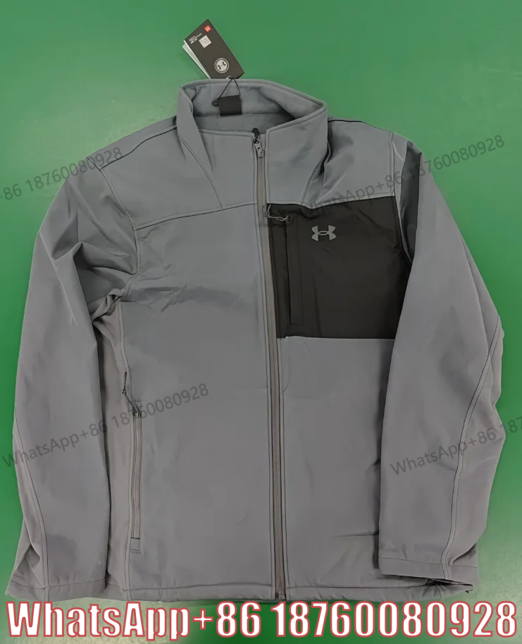 U2 Stand Collar Jacket - Gray