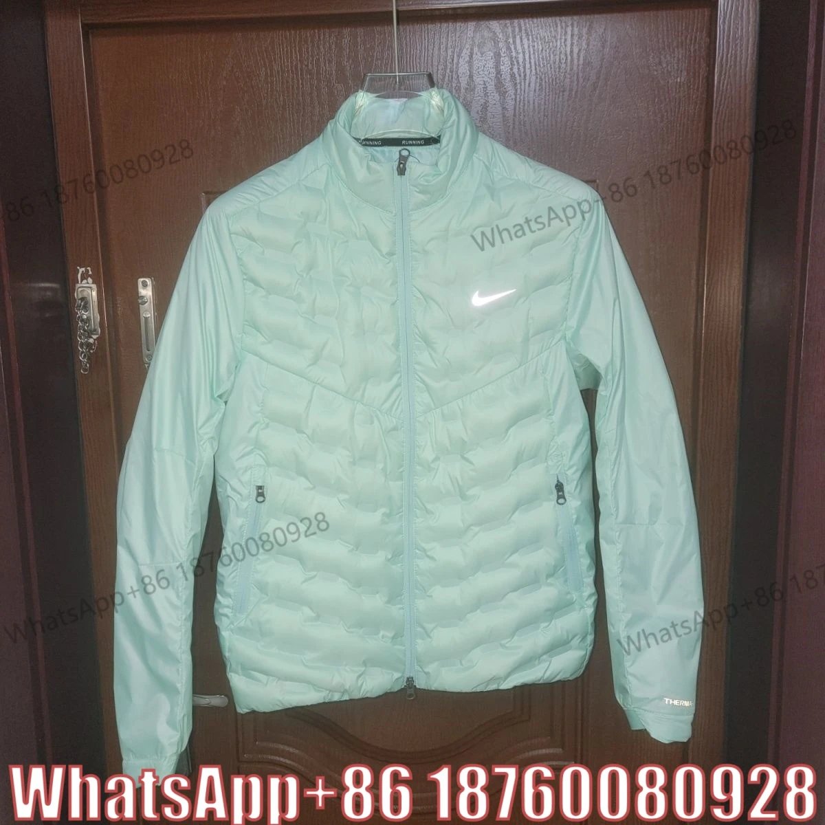 N8 Down Jacket - Green (Stand Collar)