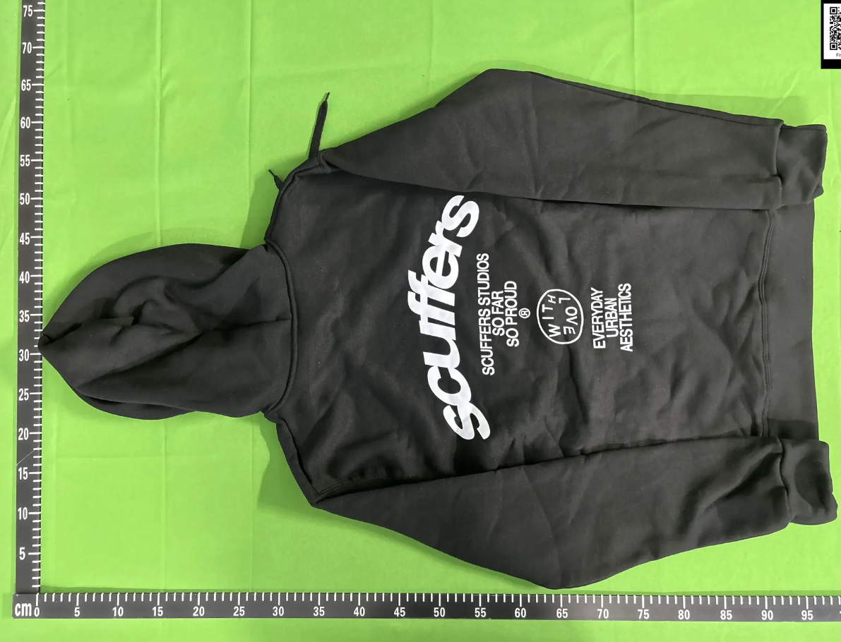 Scuffers Hoodies & Sweatshirts Logo Print Pullover Hoodie with Kangaroo Pocket image 5
