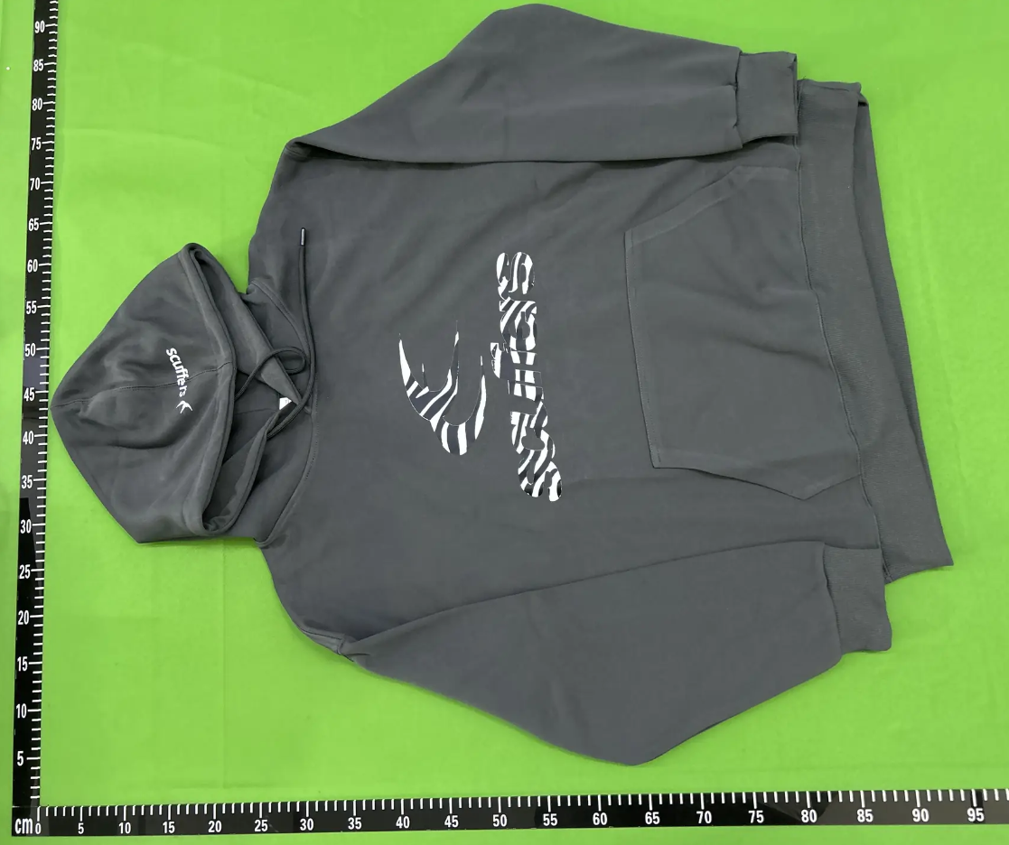 Scuffers Hoodies & Sweatshirts Logo Print Pullover Hoodie with Kangaroo Pocket image 7