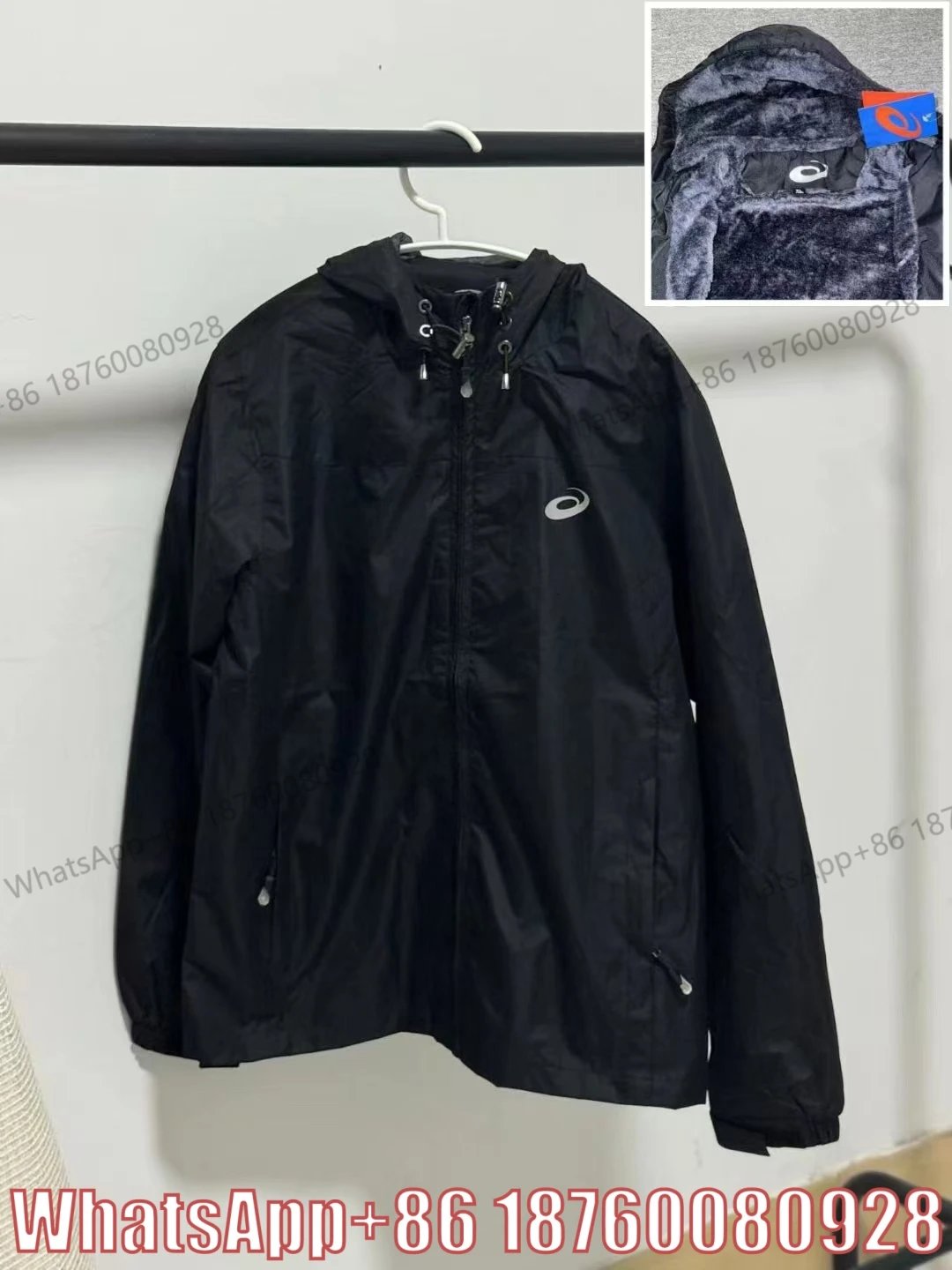 A1 Fleece-Lined Jacket - Black