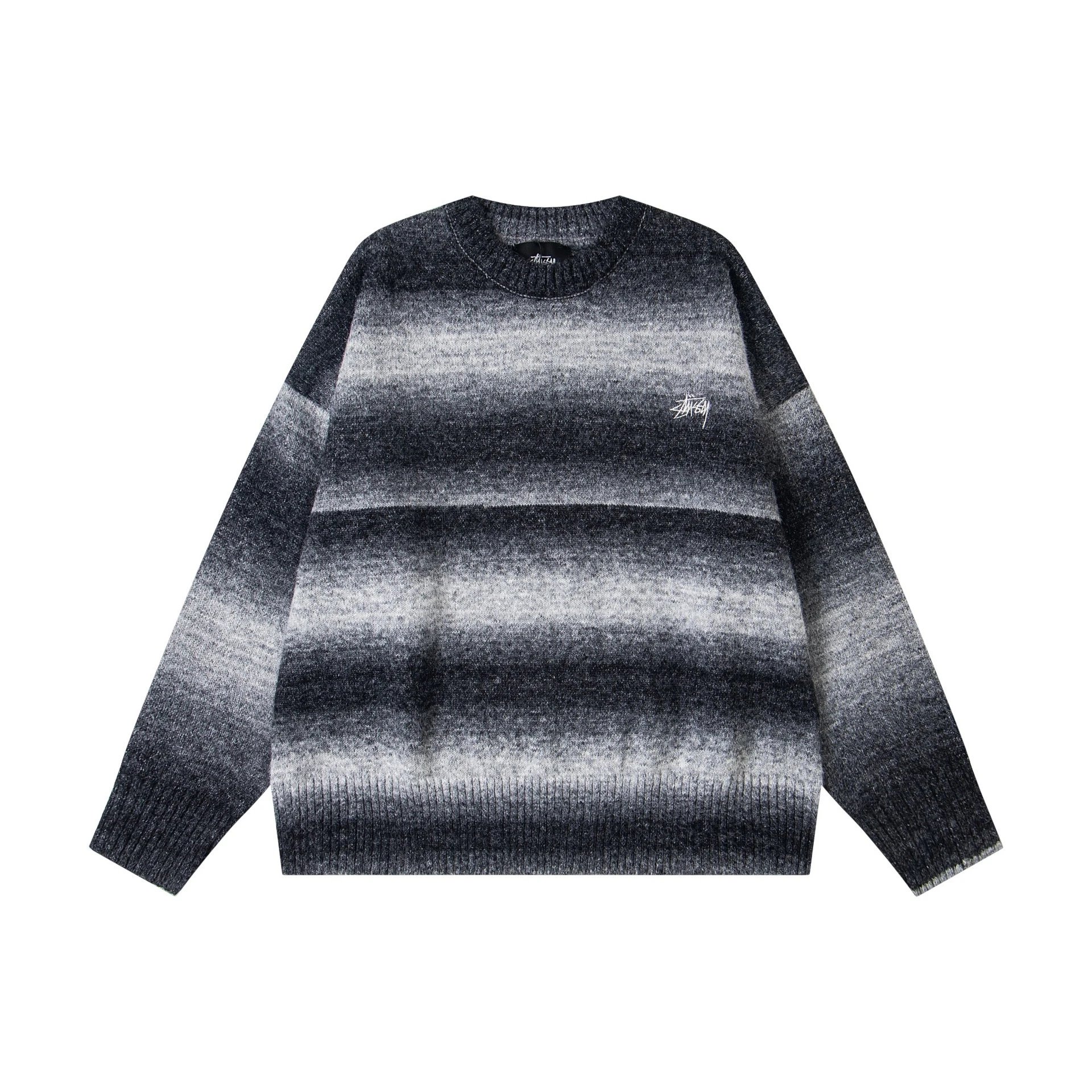 Design Oversized Plaid Knit Cardigan Multicolor - 7