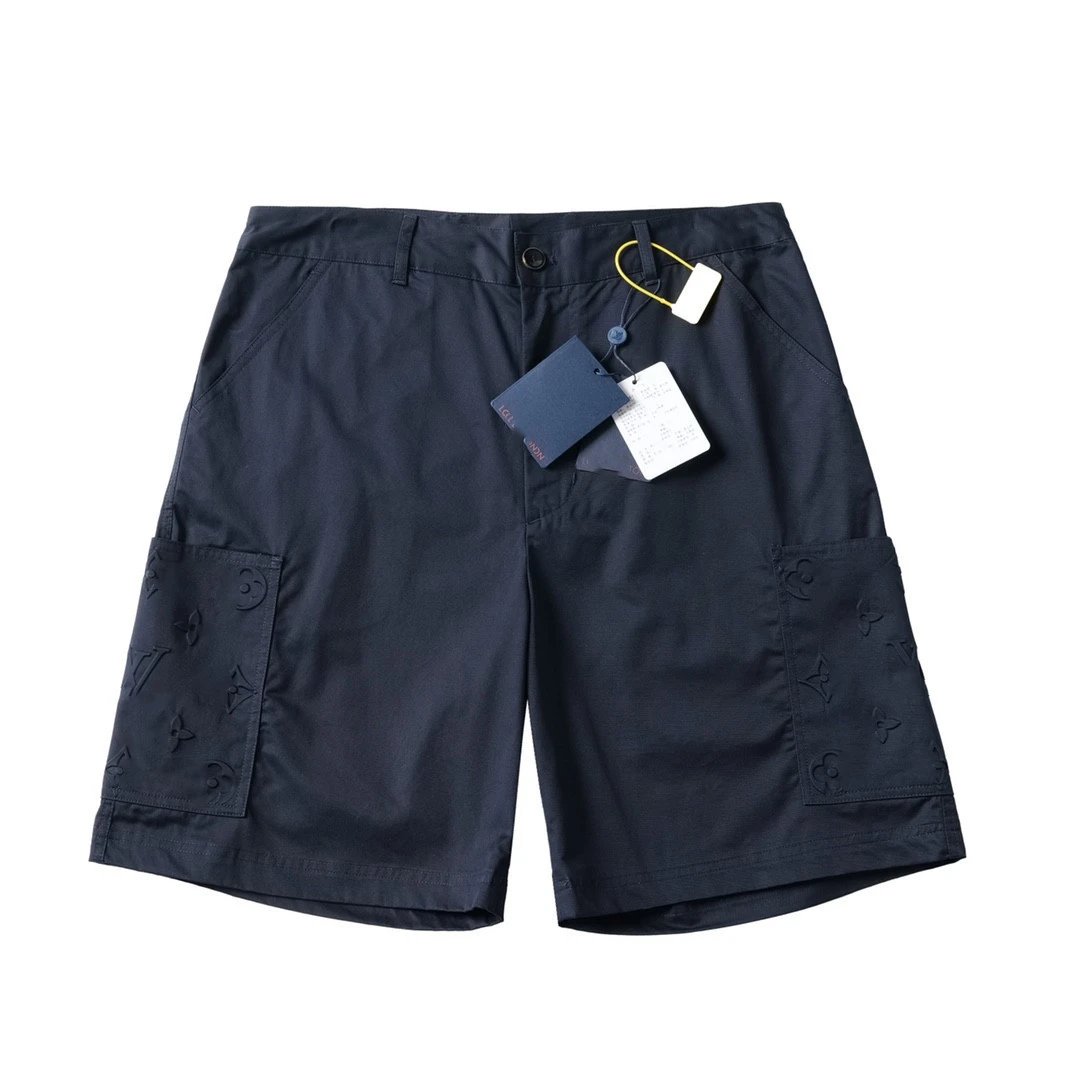 Louis Vuitton Monogram Pocket Short-Sleeve Shirt Navy - 4