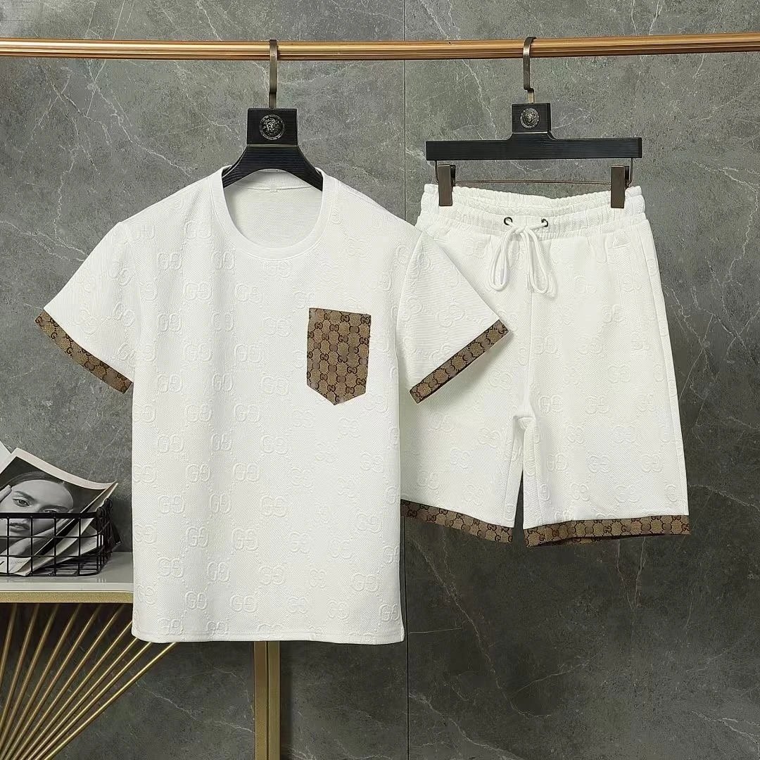 Prada Logo-Embellished White Cotton Shirt and Shorts Set - 13