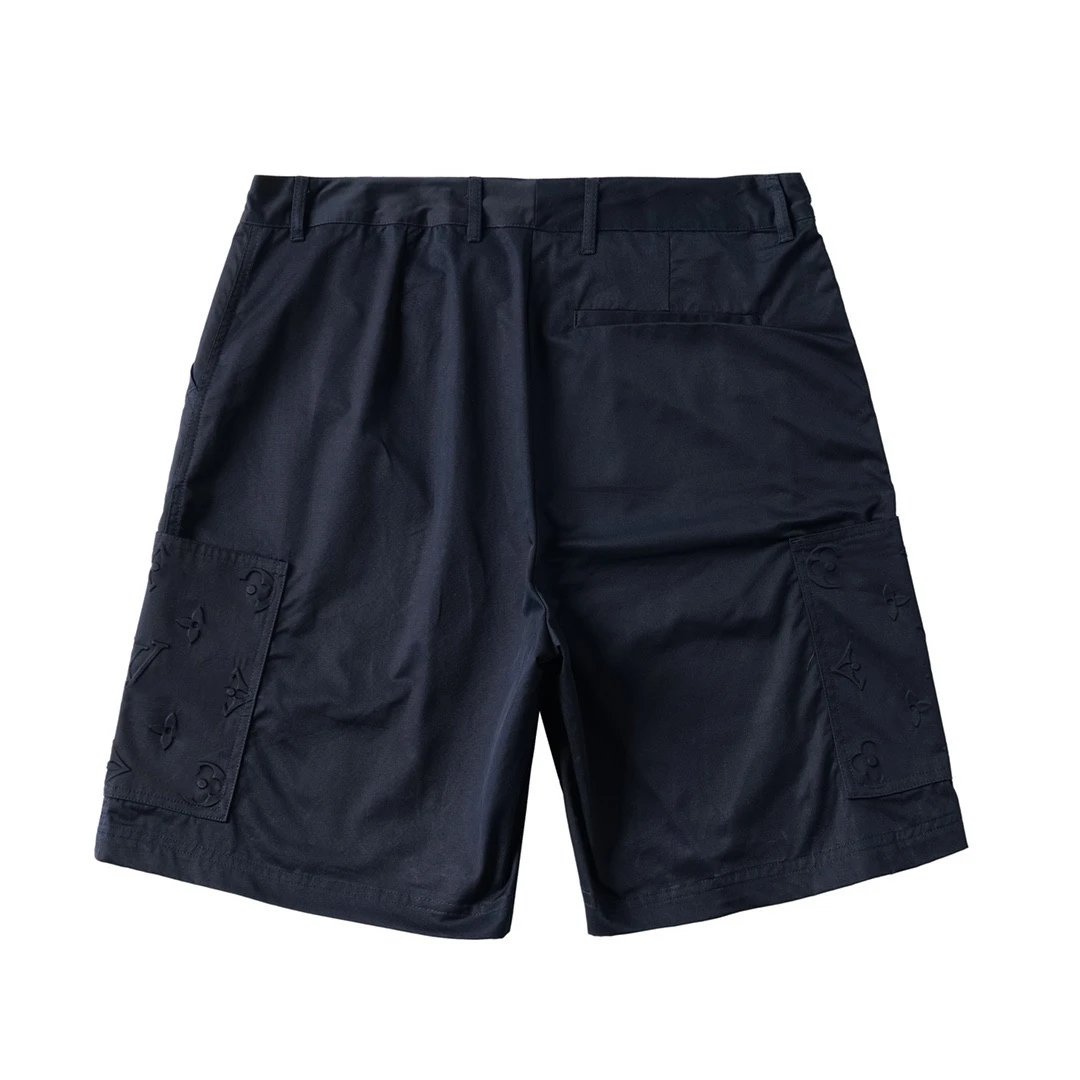 Louis Vuitton Monogram Pocket Short-Sleeve Shirt Navy - 5