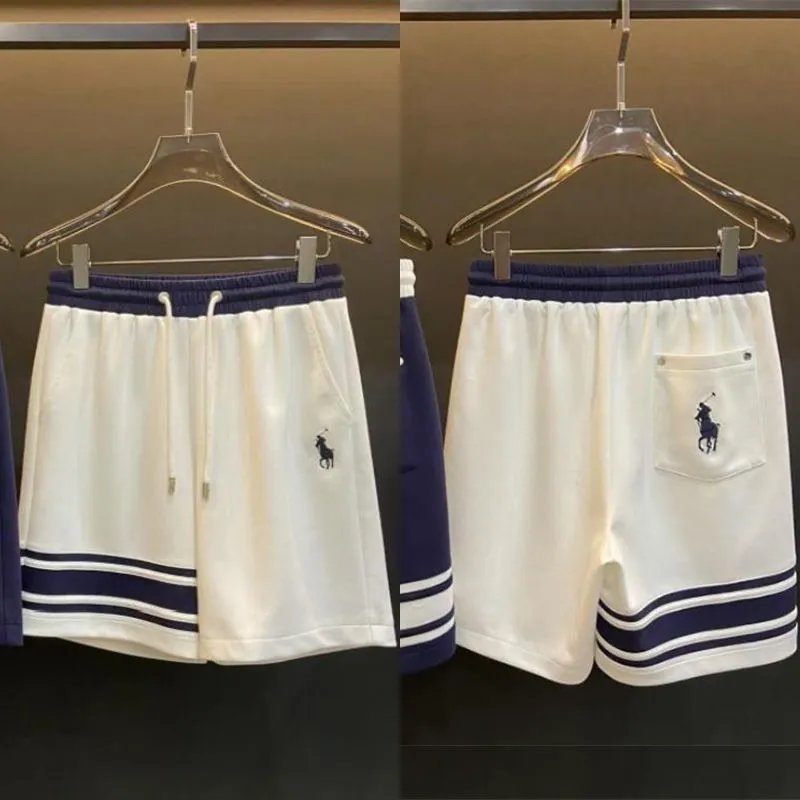 Trendy Striped Color-Block Shorts photo 2