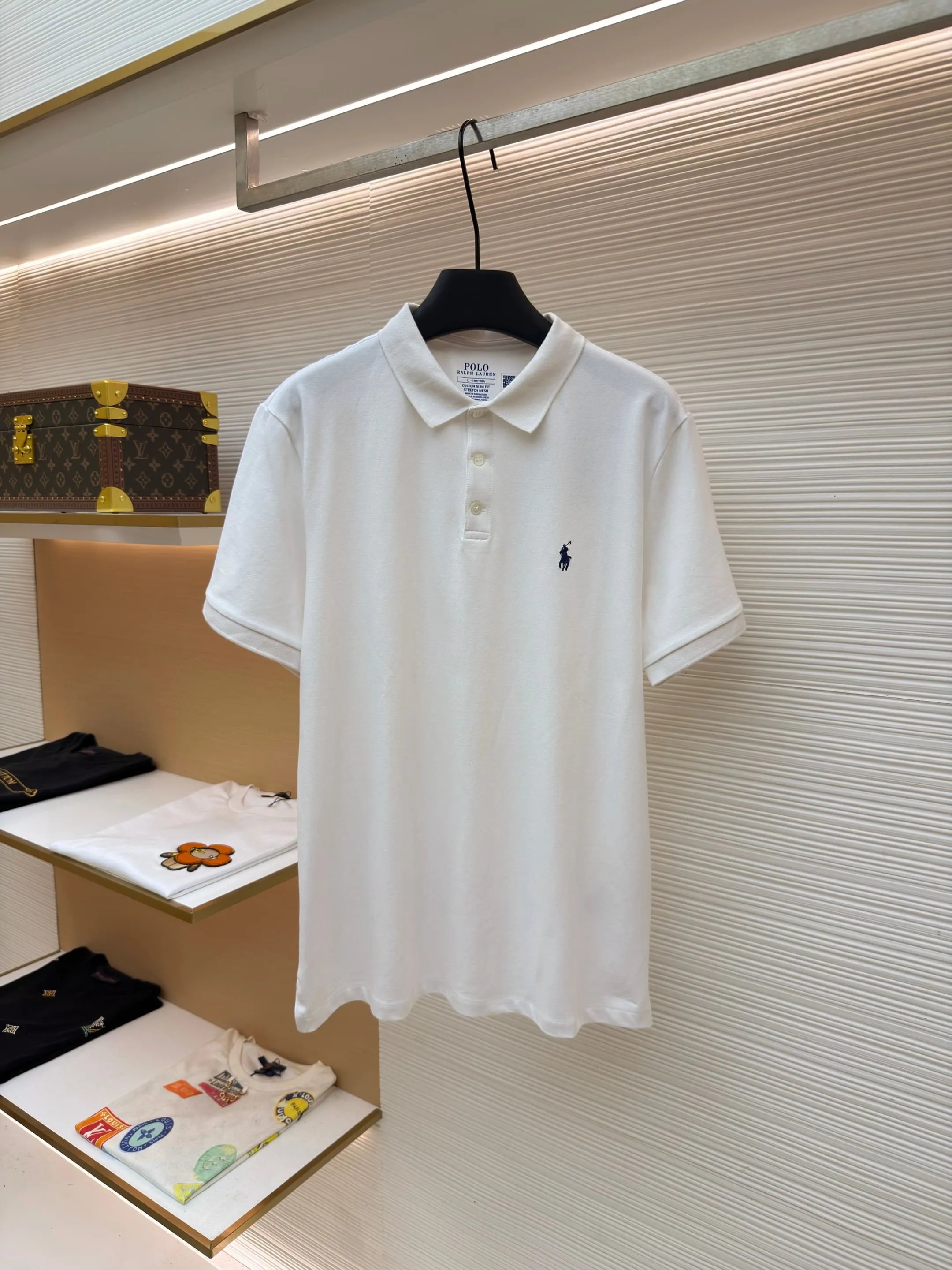 Polo Ralph Lauren Shirt Small Pony Logo White