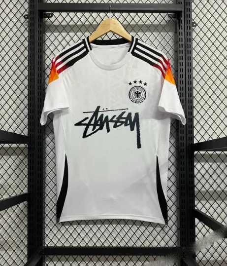 Stussy x Germany National Team Collaboration Jersey White - 1