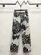 Design Checker Print Pants Multicolor Pants - 1