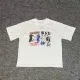 Design Graphic Print White T-Shirt Tops.t Shirts - 1