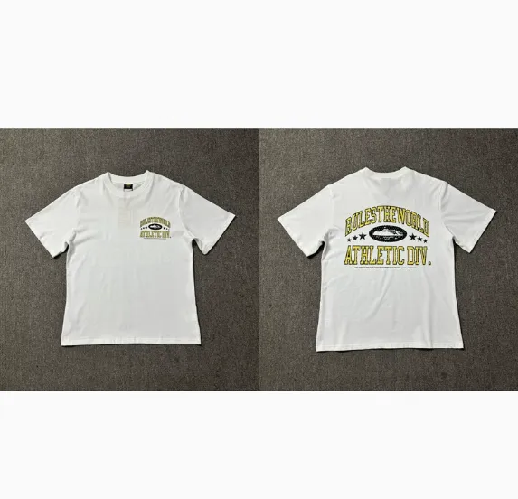 Design Rule The World Athletic Div. White T-Shirt - 1