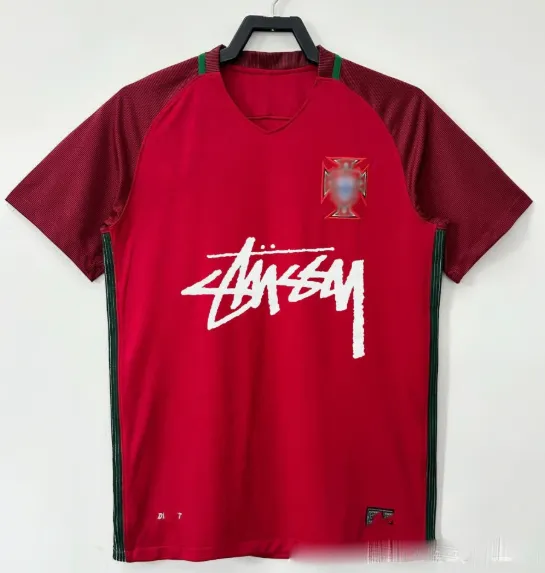 Stussy x Portugal National Team Jersey Red - 1